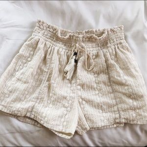 Xhilaration White Lace Shorts